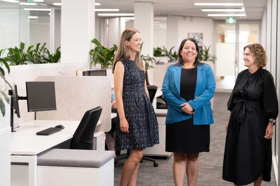 Female team members johnston withers lawyers